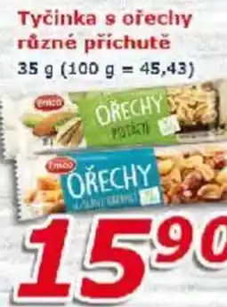 ESO MARKET Tyčinka s ořechy nabídka