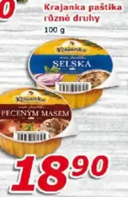 ESO MARKET Krajanka paštika nabídka