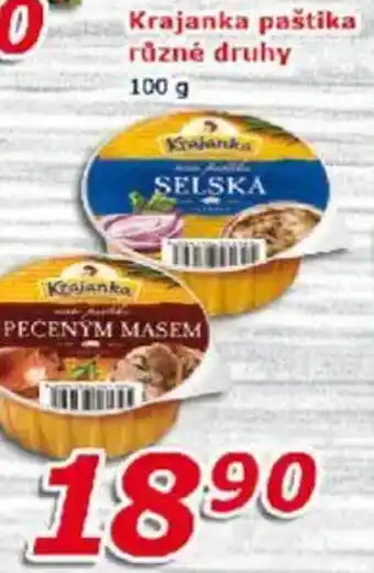 ESO MARKET Krajanka paštika nabídka