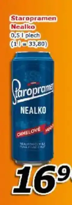 ESO MARKET Staropramen Nealko nabídka