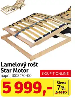 Asko Lamelový rošt Star Motor nabídka