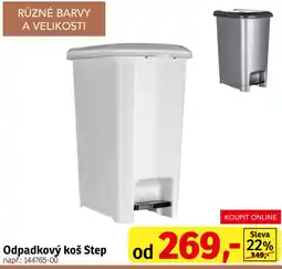 Asko Odpadkový koš Step nabídka