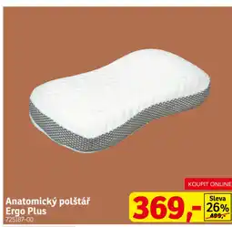 Asko Anatomický polštář Ergo Plus nabídka