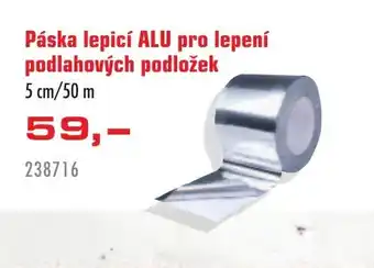 Uni Hobby Páska lepicí ALU pro lepení podlahových podložek nabídka