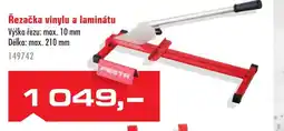 Uni Hobby Řezačka vinylu a laminátu Výška řezu: max. 10 mm Délka: max. 210 mm nabídka