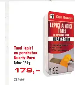 Uni Hobby Tmel lepicí na porobeton Quartz Poro Balení: nabídka