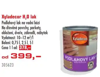 Uni Hobby Xyladecor H₂O lak nabídka