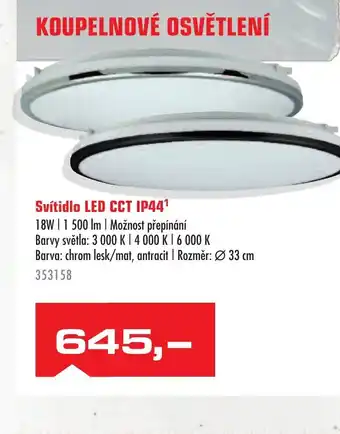 Uni Hobby Svítidlo LED CCT IP441 nabídka