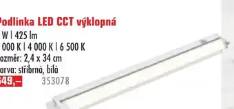 Uni Hobby Podlinka LED CCT výklopná nabídka