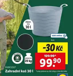 Lidl Zahradní koš nabídka