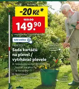 Lidl Vytrhávač plevele nabídka