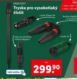 Lidl Tryska pro vysokotlaký čistič nabídka