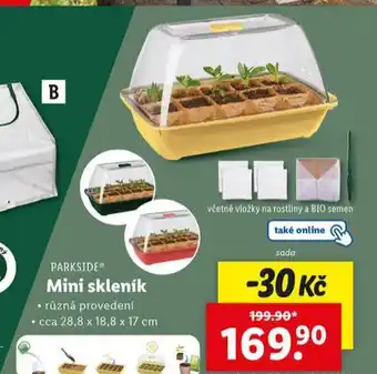 Lidl Mini skleník nabídka