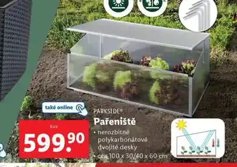 Lidl Pařeniště nabídka