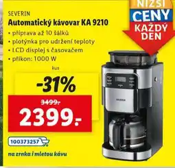 Lidl Automatický kávovar nabídka