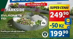 Lidl Profily pro okraje trávníku nabídka