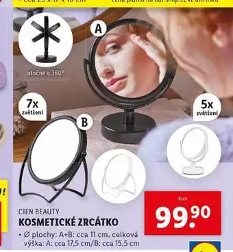 Lidl Kosmetické zrcátko nabídka