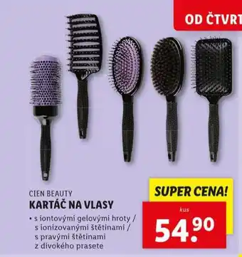 Lidl Kartáč na vlasy nabídka