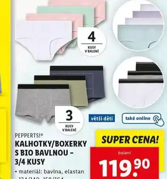 Lidl Boxerky nabídka