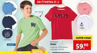 Lidl Triko nabídka