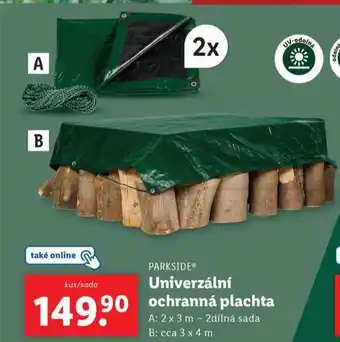 Lidl Univerzální ochranná plachta nabídka