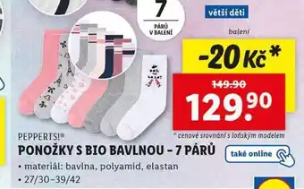 Lidl Ponožky nabídka