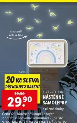 Lidl Nástěnné samolepky nabídka