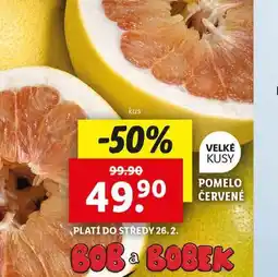 Lidl Pomelo červené nabídka