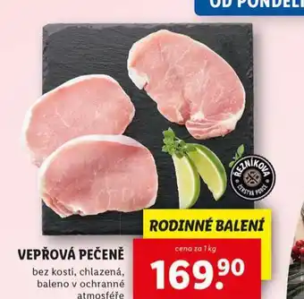 Lidl Vepřový pečeně bez kosti nabídka