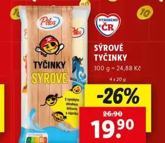 Lidl Sýrové tyčinky nabídka