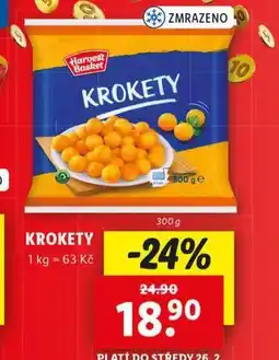 Lidl Krokety nabídka