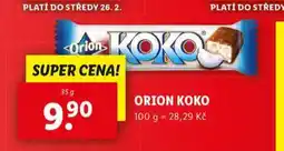 Lidl Orion koko nabídka