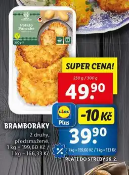 Lidl Bramboráky nabídka