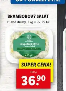 Lidl Bramborový salát nabídka