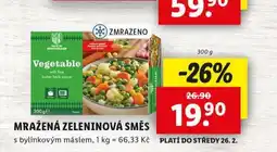 Lidl Mražená zeleninová směs nabídka