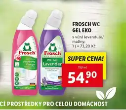 Lidl Frosch wc gel eko nabídka