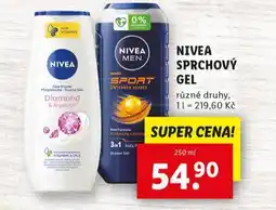 Lidl Nivea sprchový gel nabídka