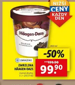 Lidl Häagen dazs zmrzlina nabídka