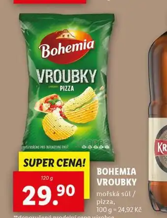 Lidl Bohemia vroubky nabídka