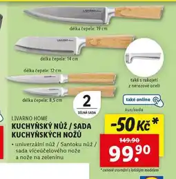 Lidl Kuchyňská nůž nabídka