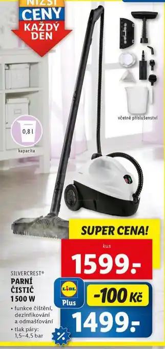 Lidl Parní čistič 1500 w nabídka