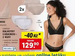 Lidl Kalhotky s krajkou nabídka