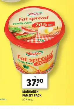 Lidl Margarín family pack nabídka