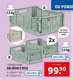 Lidl Skládací box nabídka