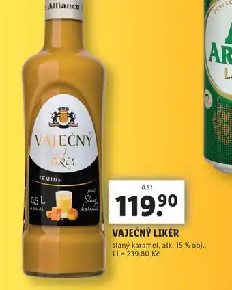 Lidl Vaječný likér nabídka