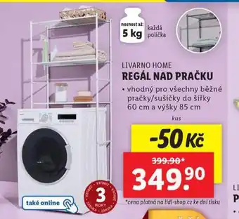 Lidl Regál nad pračku nabídka