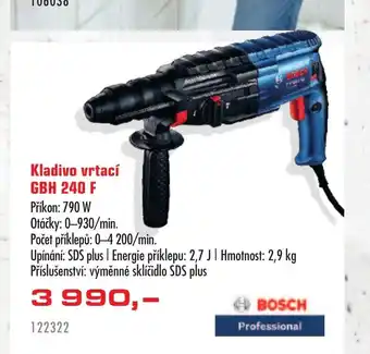 Uni Hobby Kladivo vrtací GBH 240 F nabídka