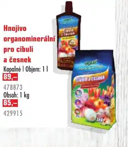 Uni Hobby Hnojivo organominerální nabídka