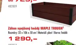 Uni Hobby Záhon vyvýšený hnědý MAPLE TROUGH nabídka