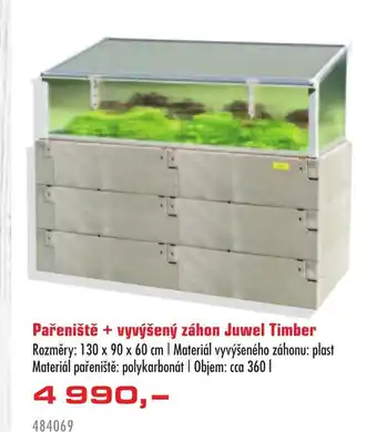 Uni Hobby Pařeniště + vyvýšený záhon Juwel Timber nabídka